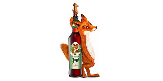 Flasche Fläminger Jagd